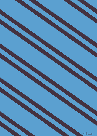 145 degree angle dual striped line, 13 pixel line width, 14 and 54 pixel line spacing, Voodoo and Picton Blue dual two line striped seamless tileable