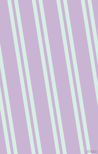 99 degree angles dual stripes line, 13 pixel line width, 10 and 48 pixels line spacing, White Ice and Prelude dual two line striped seamless tileable
