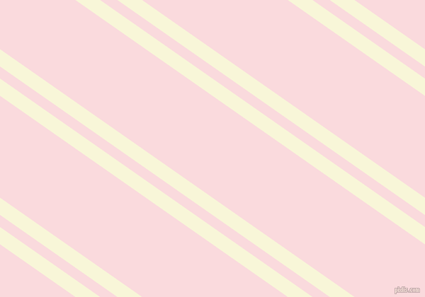 145 degree angles dual stripes lines, 20 pixel lines width, 14 and 118 pixels line spacing, White Nectar and Pale Pink dual two line striped seamless tileable