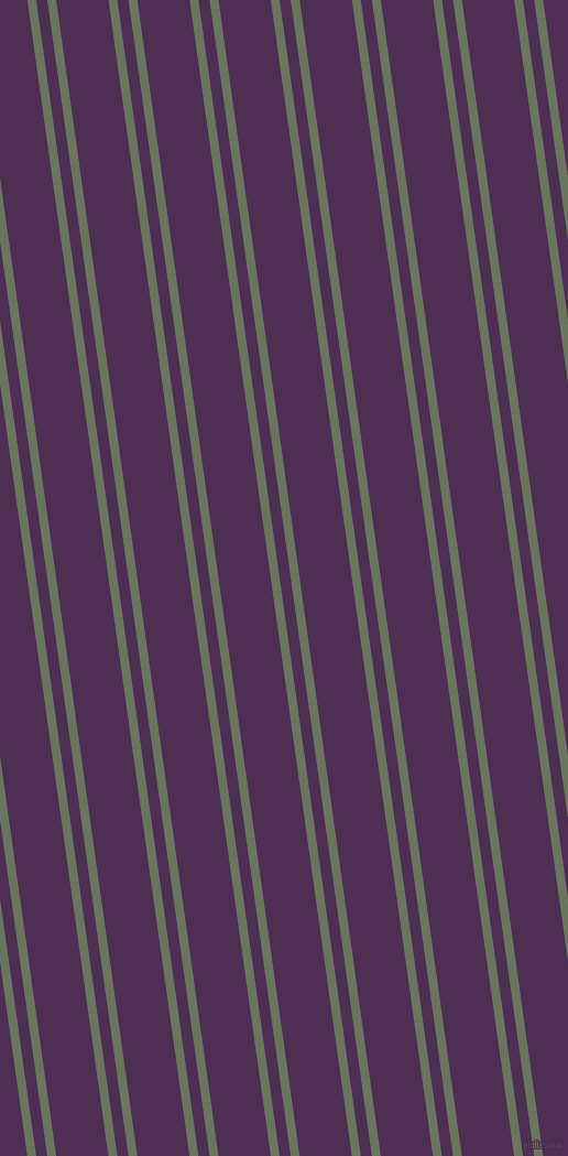98 degree angles dual stripe line, 8 pixel line width, 10 and 47 pixels line spacing, Willow Grove and Hot Purple dual two line striped seamless tileable