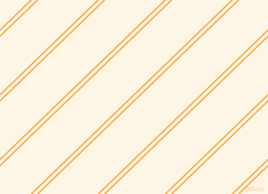 44 degree angles dual striped lines, 3 pixel lines width, 6 and 83 pixels line spacing, Yellow Orange and Old Lace dual two line striped seamless tileable