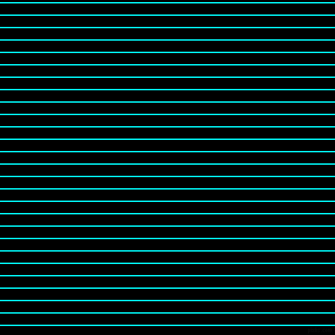 horizontal lines stripes, 2 pixel line width, 16 pixel line spacing, Aqua and Black horizontal lines and stripes seamless tileable