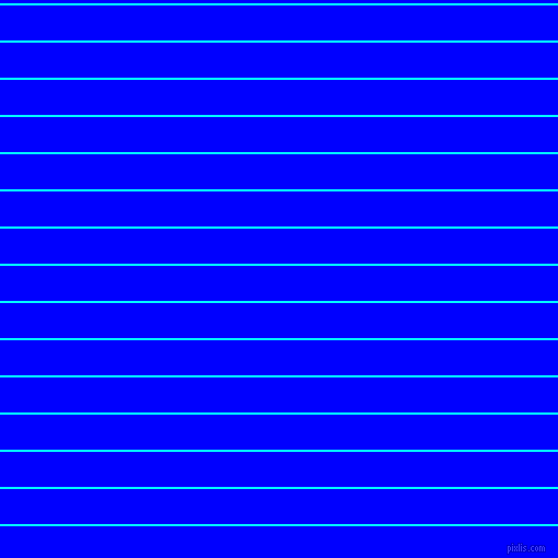 horizontal lines stripes, 2 pixel line width, 32 pixel line spacing, Aqua and Blue horizontal lines and stripes seamless tileable