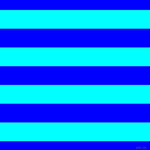 horizontal lines stripes, 64 pixel line width, 64 pixel line spacing, Aqua and Blue horizontal lines and stripes seamless tileable