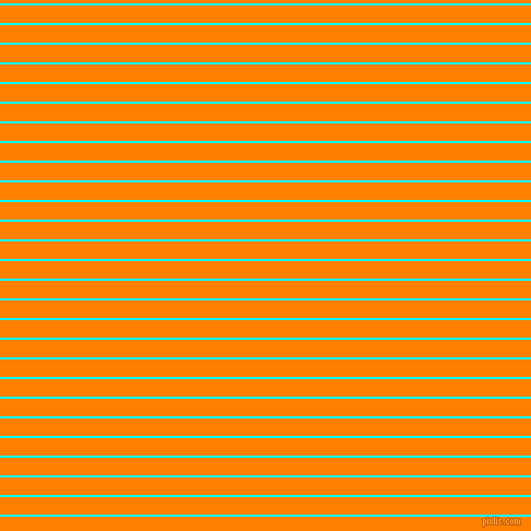 horizontal lines stripes, 2 pixel line width, 16 pixel line spacing, Aqua and Dark Orange horizontal lines and stripes seamless tileable