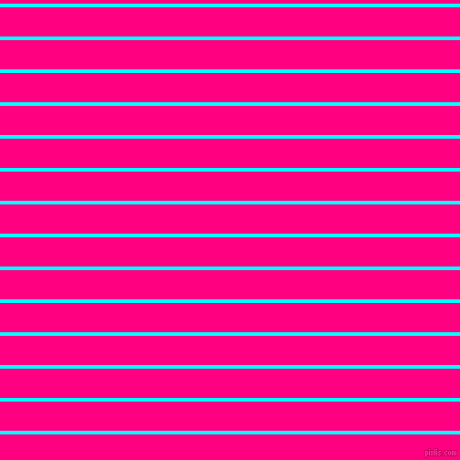 horizontal lines stripes, 4 pixel line width, 32 pixel line spacing, Aqua and Deep Pink horizontal lines and stripes seamless tileable