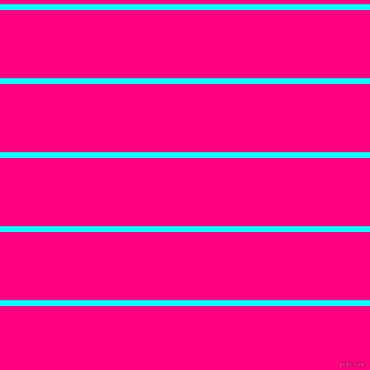 horizontal lines stripes, 8 pixel line width, 96 pixel line spacing, Aqua and Deep Pink horizontal lines and stripes seamless tileable