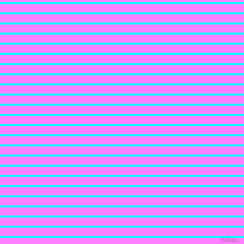 horizontal lines stripes, 4 pixel line width, 16 pixel line spacing, Aqua and Fuchsia Pink horizontal lines and stripes seamless tileable