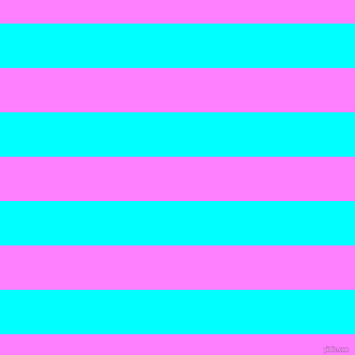 horizontal lines stripes, 64 pixel line width, 64 pixel line spacing, Aqua and Fuchsia Pink horizontal lines and stripes seamless tileable
