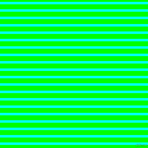 horizontal lines stripes, 8 pixel line width, 16 pixel line spacing, Aqua and Lime horizontal lines and stripes seamless tileable