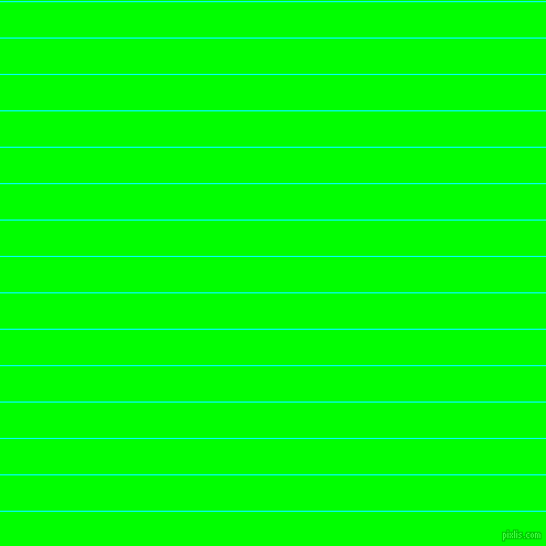 horizontal lines stripes, 1 pixel line width, 32 pixel line spacing, Aqua and Lime horizontal lines and stripes seamless tileable