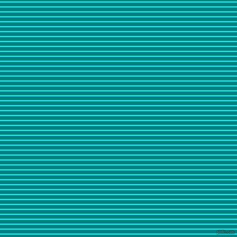 horizontal lines stripes, 2 pixel line width, 8 pixel line spacing, Aqua and Teal horizontal lines and stripes seamless tileable