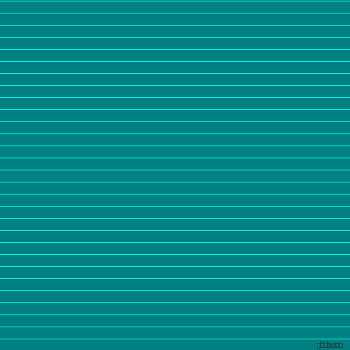 horizontal lines stripes, 1 pixel line width, 16 pixel line spacing, Aqua and Teal horizontal lines and stripes seamless tileable