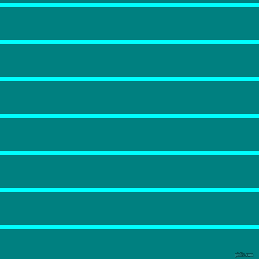 horizontal lines stripes, 8 pixel line width, 64 pixel line spacing, Aqua and Teal horizontal lines and stripes seamless tileable