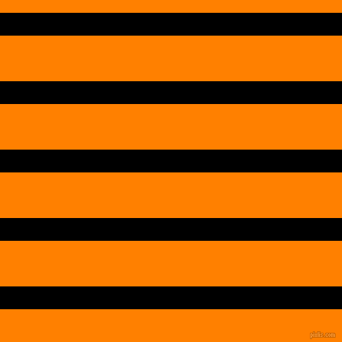 horizontal lines stripes, 32 pixel line width, 64 pixel line spacing, Black and Dark Orange horizontal lines and stripes seamless tileable