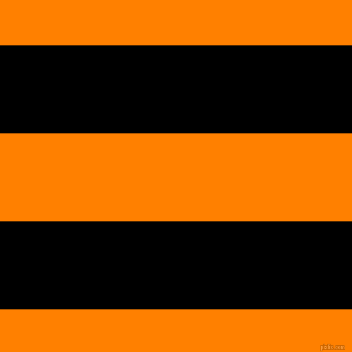 horizontal lines stripes, 128 pixel line width, 128 pixel line spacing, Black and Dark Orange horizontal lines and stripes seamless tileable