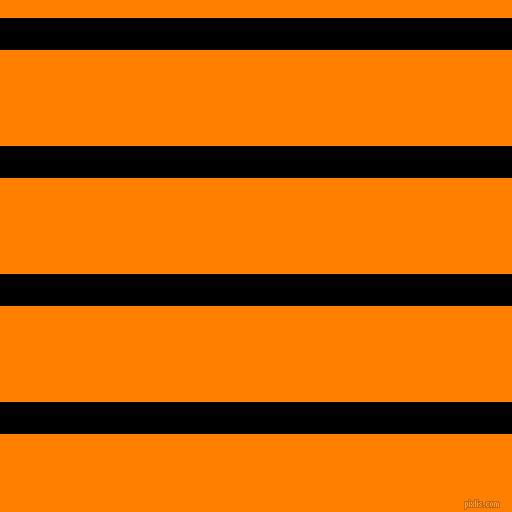 horizontal lines stripes, 32 pixel line width, 96 pixel line spacing, Black and Dark Orange horizontal lines and stripes seamless tileable