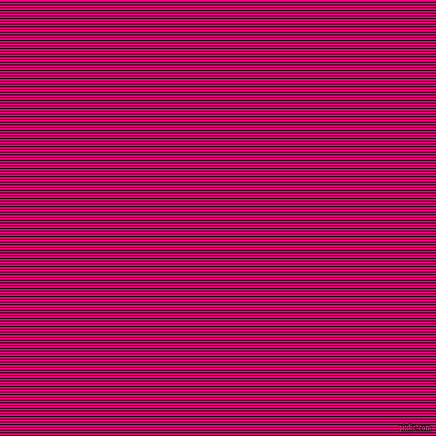 horizontal lines stripes, 1 pixel line width, 2 pixel line spacing, Black and Deep Pink horizontal lines and stripes seamless tileable
