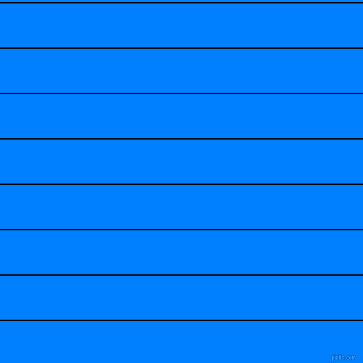 horizontal lines stripes, 2 pixel line width, 64 pixel line spacing, Black and Dodger Blue horizontal lines and stripes seamless tileable
