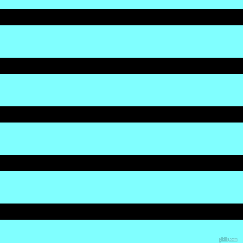 horizontal lines stripes, 32 pixel line width, 64 pixel line spacing, Black and Electric Blue horizontal lines and stripes seamless tileable