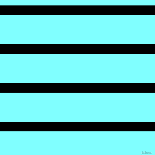 horizontal lines stripes, 32 pixel line width, 96 pixel line spacing, Black and Electric Blue horizontal lines and stripes seamless tileable