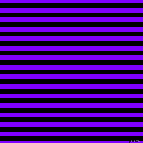 horizontal lines stripes, 16 pixel line width, 16 pixel line spacing, Black and Electric Indigo horizontal lines and stripes seamless tileable
