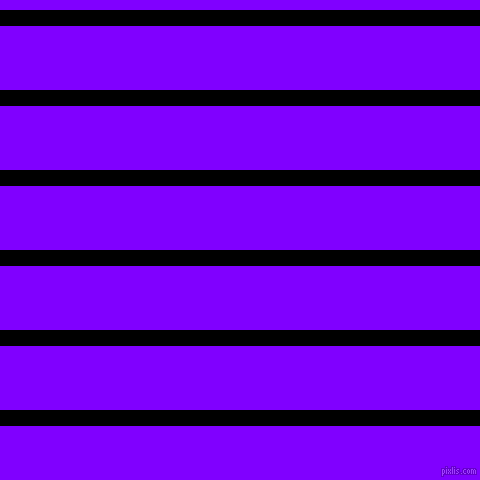 horizontal lines stripes, 16 pixel line width, 64 pixel line spacing, Black and Electric Indigo horizontal lines and stripes seamless tileable