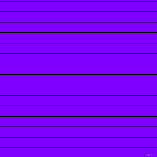 horizontal lines stripes, 2 pixel line width, 32 pixel line spacing, Black and Electric Indigo horizontal lines and stripes seamless tileable
