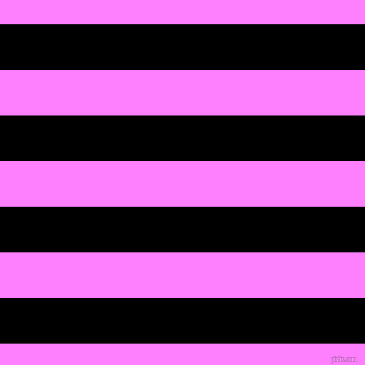 horizontal lines stripes, 64 pixel line width, 64 pixel line spacing, Black and Fuchsia Pink horizontal lines and stripes seamless tileable
