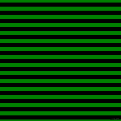 horizontal lines stripes, 16 pixel line width, 16 pixel line spacing, Black and Green horizontal lines and stripes seamless tileable