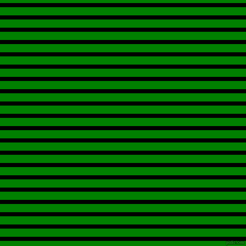 horizontal lines stripes, 8 pixel line width, 16 pixel line spacing, Black and Green horizontal lines and stripes seamless tileable