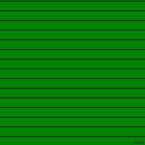 horizontal lines stripes, 2 pixel line width, 32 pixel line spacing, Black and Green horizontal lines and stripes seamless tileable