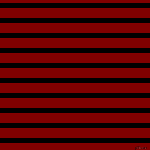 horizontal lines stripes, 16 pixel line width, 32 pixel line spacing, Black and Maroon horizontal lines and stripes seamless tileable
