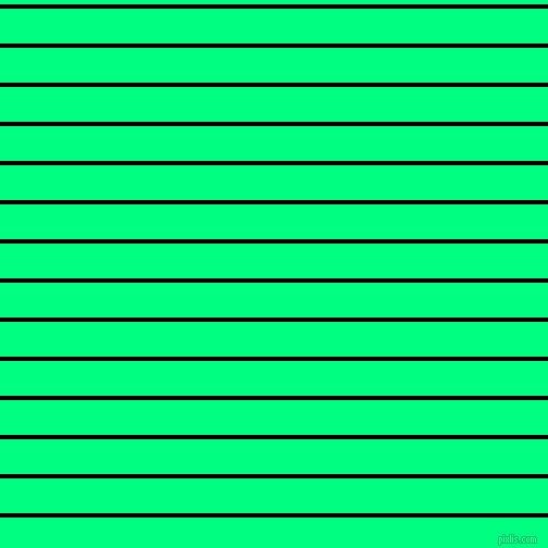 horizontal lines stripes, 4 pixel line width, 32 pixel line spacing, Black and Spring Green horizontal lines and stripes seamless tileable
