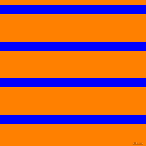 horizontal lines stripes, 32 pixel line width, 96 pixel line spacing, Blue and Dark Orange horizontal lines and stripes seamless tileable