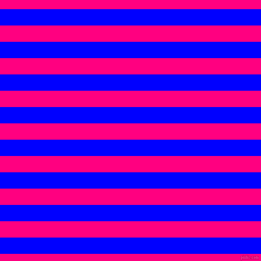 horizontal lines stripes, 32 pixel line width, 32 pixel line spacing, Blue and Deep Pink horizontal lines and stripes seamless tileable