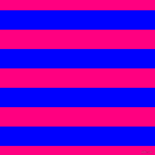 horizontal lines stripes, 64 pixel line width, 64 pixel line spacing, Blue and Deep Pink horizontal lines and stripes seamless tileable