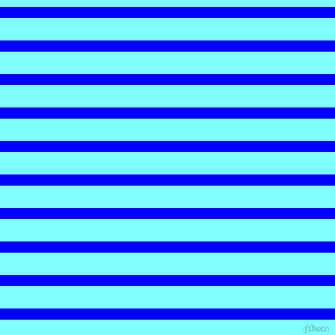 horizontal lines stripes, 16 pixel line width, 32 pixel line spacing, Blue and Electric Blue horizontal lines and stripes seamless tileable
