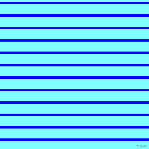 horizontal lines stripes, 8 pixel line width, 32 pixel line spacing, Blue and Electric Blue horizontal lines and stripes seamless tileable