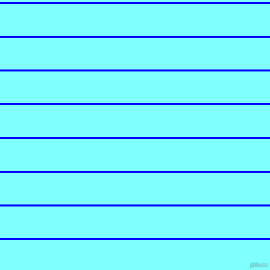 horizontal lines stripes, 4 pixel line width, 64 pixel line spacing, Blue and Electric Blue horizontal lines and stripes seamless tileable