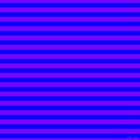horizontal lines stripes, 16 pixel line width, 16 pixel line spacing, Blue and Electric Indigo horizontal lines and stripes seamless tileable