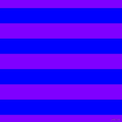 horizontal lines stripes, 64 pixel line width, 64 pixel line spacing, Blue and Electric Indigo horizontal lines and stripes seamless tileable