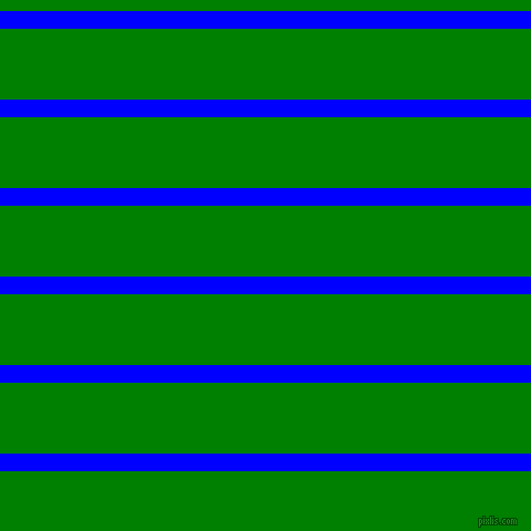 horizontal lines stripes, 16 pixel line width, 64 pixel line spacing, Blue and Green horizontal lines and stripes seamless tileable