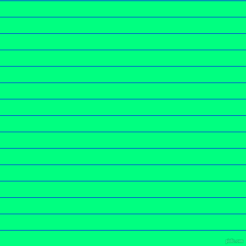 horizontal lines stripes, 1 pixel line width, 32 pixel line spacingBlue and Spring Green horizontal lines and stripes seamless tileable