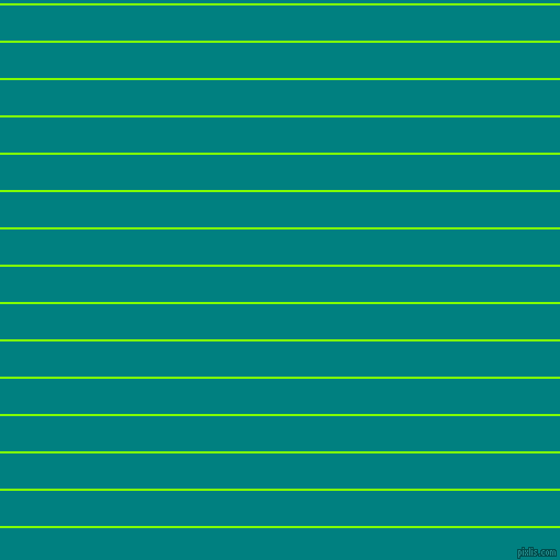horizontal lines stripes, 2 pixel line width, 32 pixel line spacing, Chartreuse and Teal horizontal lines and stripes seamless tileable