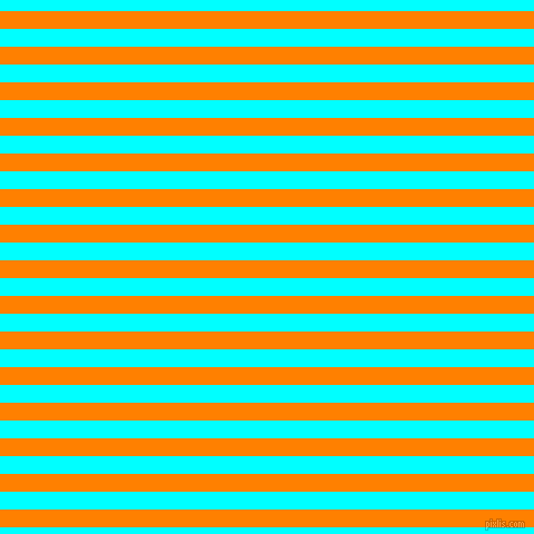 horizontal lines stripes, 16 pixel line width, 16 pixel line spacing, Dark Orange and Aqua horizontal lines and stripes seamless tileable