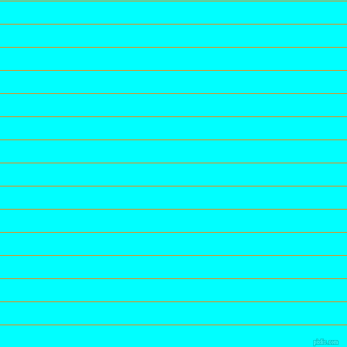 horizontal lines stripes, 1 pixel line width, 32 pixel line spacing, Dark Orange and Aqua horizontal lines and stripes seamless tileable