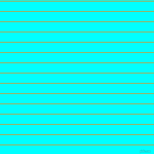 horizontal lines stripes, 2 pixel line width, 32 pixel line spacing, Dark Orange and Aqua horizontal lines and stripes seamless tileable