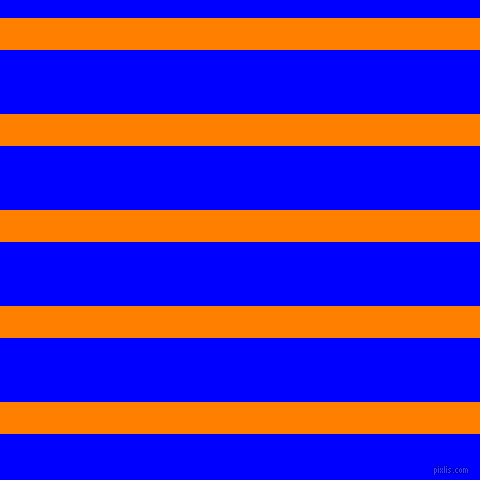 horizontal lines stripes, 32 pixel line width, 64 pixel line spacing, Dark Orange and Blue horizontal lines and stripes seamless tileable