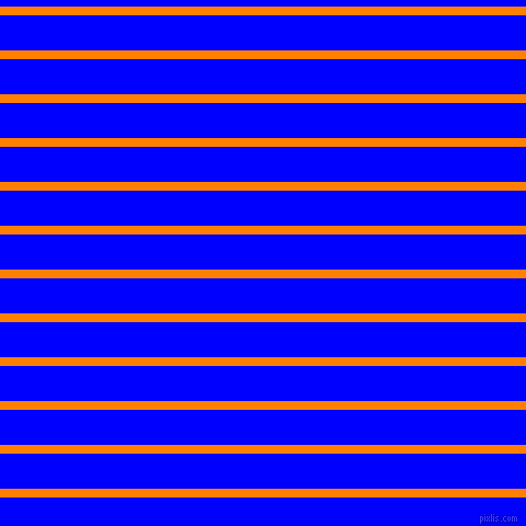 horizontal lines stripes, 8 pixel line width, 32 pixel line spacing, Dark Orange and Blue horizontal lines and stripes seamless tileable
